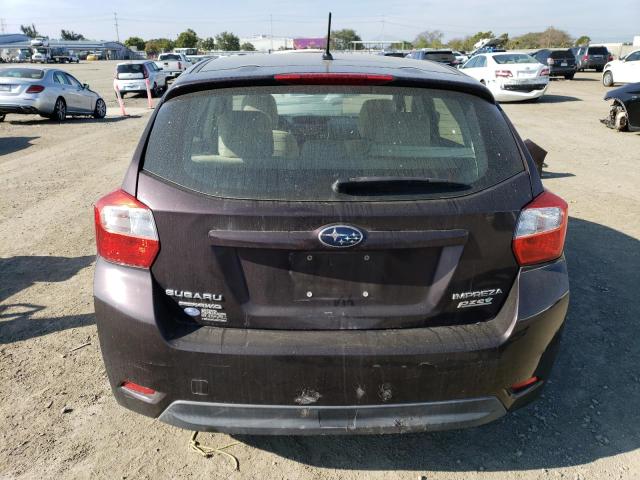 JF1GPAA65DH213171 - 2013 SUBARU IMPREZA BASE MAROON photo 6