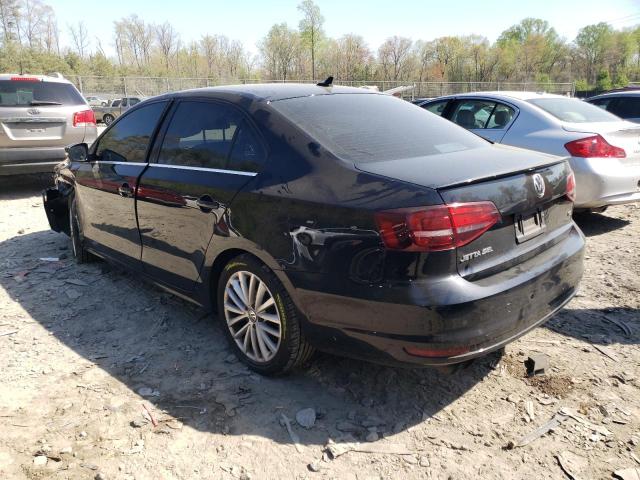 3VWL07AJ6GM256886 - 2016 VOLKSWAGEN JETTA SEL BLACK photo 2