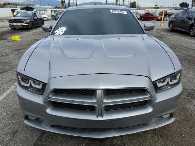 2C3CDXCT7DH571751 - 2013 DODGE CHARGER R/T SILVER photo 5