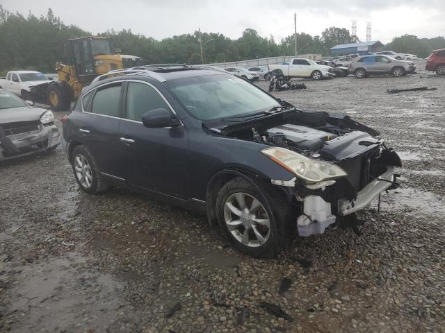 JN1AJ0HR6AM757647 - 2010 INFINITI EX35 BASE BLUE photo 4