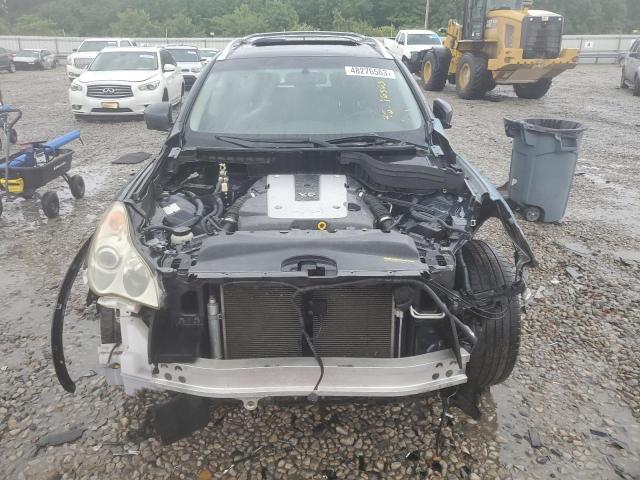 JN1AJ0HR6AM757647 - 2010 INFINITI EX35 BASE BLUE photo 5