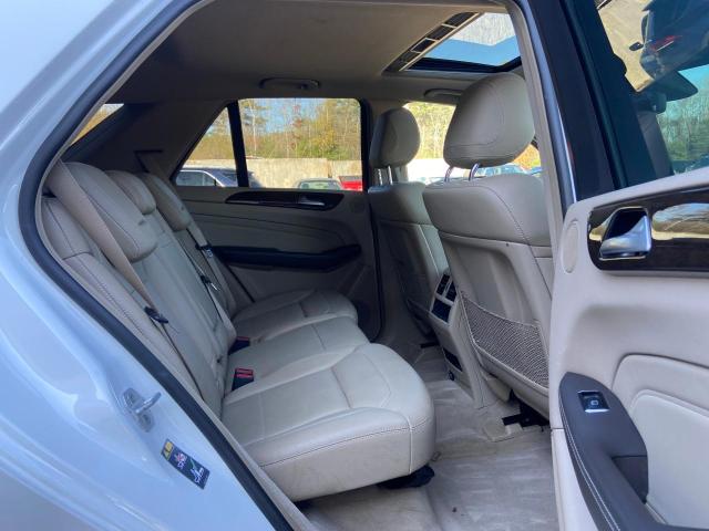 4JGDA5HB4EA403820 - 2014 MERCEDES-BENZ ML 350 4MATIC WHITE photo 6