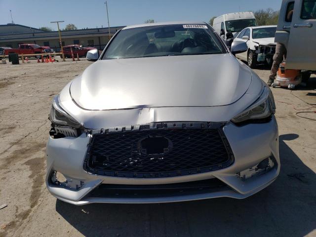 JN1EV7EKXJM341560 - 2018 INFINITI Q60 LUXE 300 SILVER photo 5