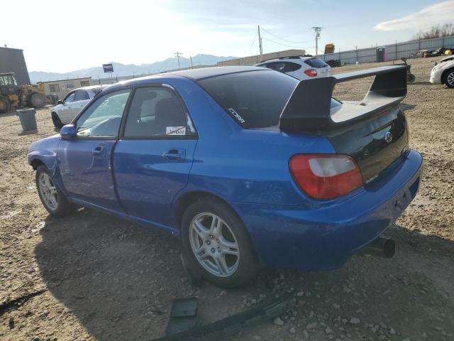 JF1GD29642G518943 - 2002 SUBARU IMPREZA WRX BLUE photo 2