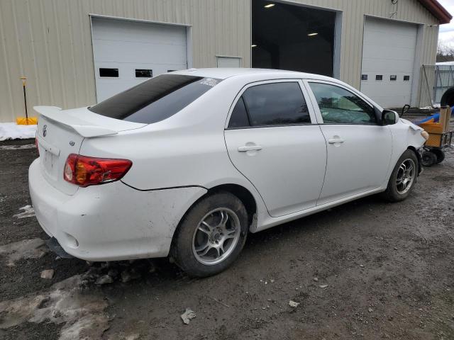 1NXBU4EE1AZ325111 - 2010 TOYOTA COROLLA BASE WHITE photo 3