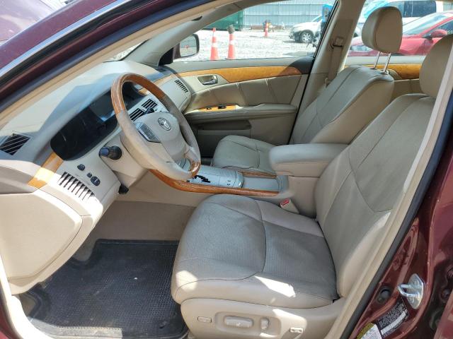 4T1BK36B26U116262 - 2006 TOYOTA AVALON XL BURGUNDY photo 7