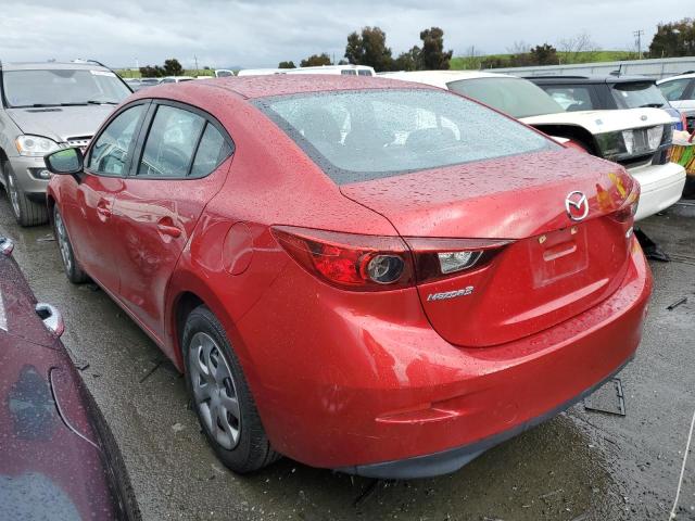 JM1BM1T74G1278982 - 2016 MAZDA 3 SPORT RED photo 2