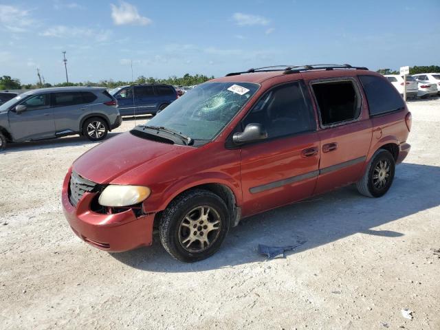 1A4GP45R16B610375 - 2006 CHRYSLER TOWN & COU MAROON photo 1