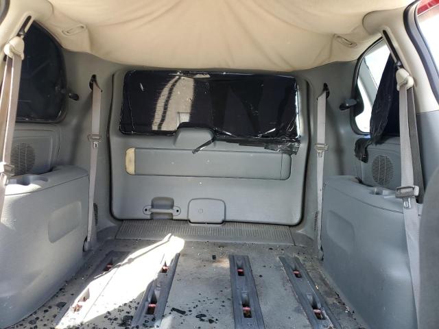 1A4GP45R16B610375 - 2006 CHRYSLER TOWN & COU მუქწითელი ფოტო 10