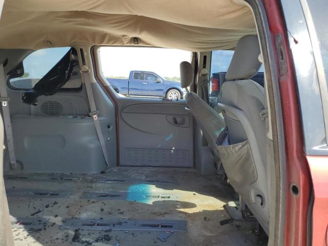 1A4GP45R16B610375 - 2006 CHRYSLER TOWN & COU მუქწითელი ფოტო 11