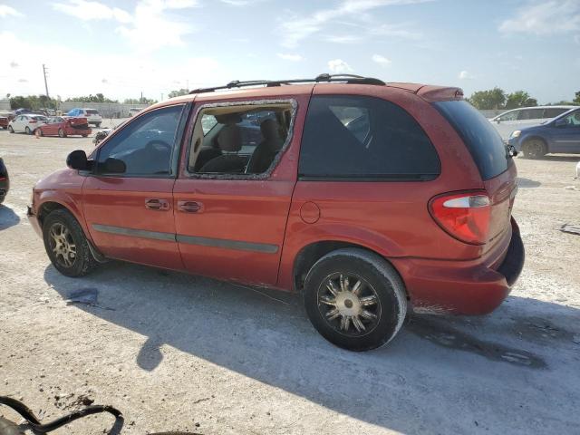 1A4GP45R16B610375 - 2006 CHRYSLER TOWN & COU MAROON photo 2