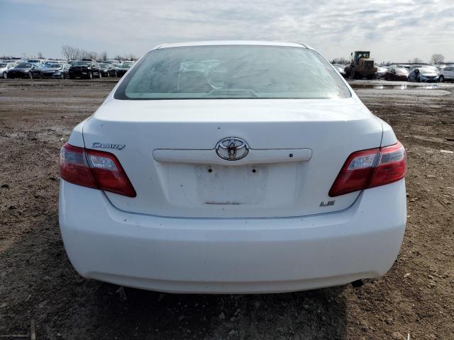 4T4BE46K48R044146 - 2008 TOYOTA CAMRY CE WHITE photo 6