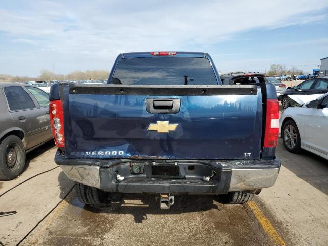 2GCEK13M271667560 - 2007 CHEVROLET SILVERADO K1500 CREW CAB BLUE photo 6