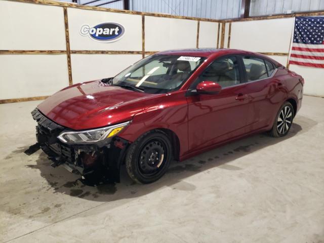 3N1AB8CV1NY301641 - 2022 NISSAN SENTRA SV RED photo 1