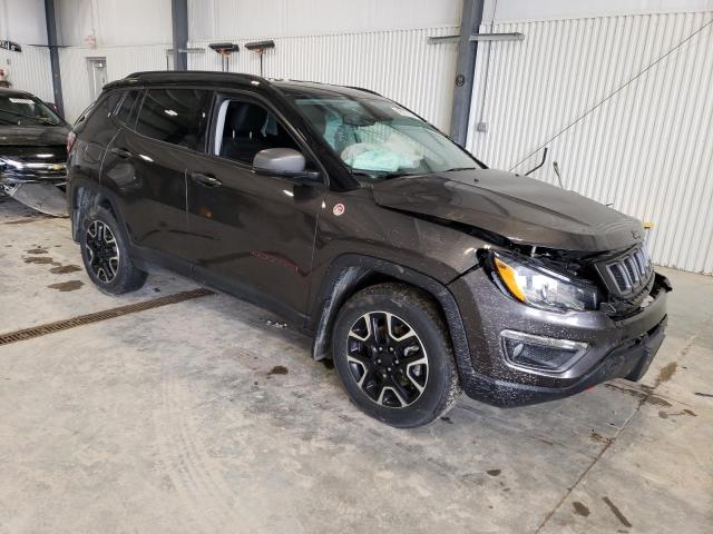 3C4NJDDB6KT827688 - 2019 JEEP COMPASS TRAILHAWK GRAY photo 4