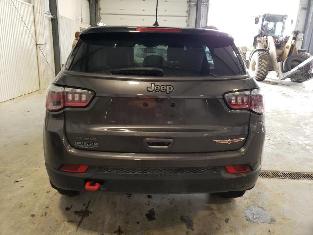 3C4NJDDB6KT827688 - 2019 JEEP COMPASS TRAILHAWK GRAY photo 6