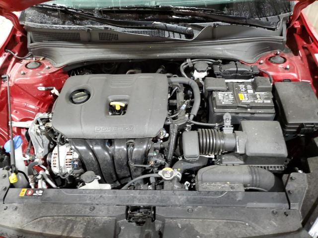 3KPF24AD7PE627129 - 2023 KIA FORTE LX RED photo 11