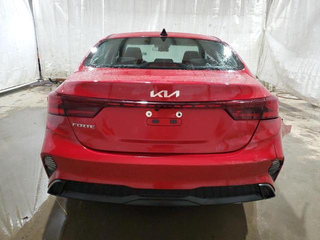 3KPF24AD7PE627129 - 2023 KIA FORTE LX RED photo 6