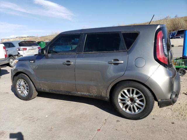 KNDJN2A24E7110842 - 2014 KIA SOUL GRAY photo 2