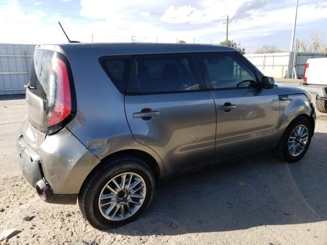 KNDJN2A24E7110842 - 2014 KIA SOUL GRAY photo 3