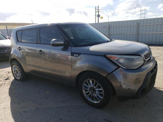 KNDJN2A24E7110842 - 2014 KIA SOUL GRAY photo 4