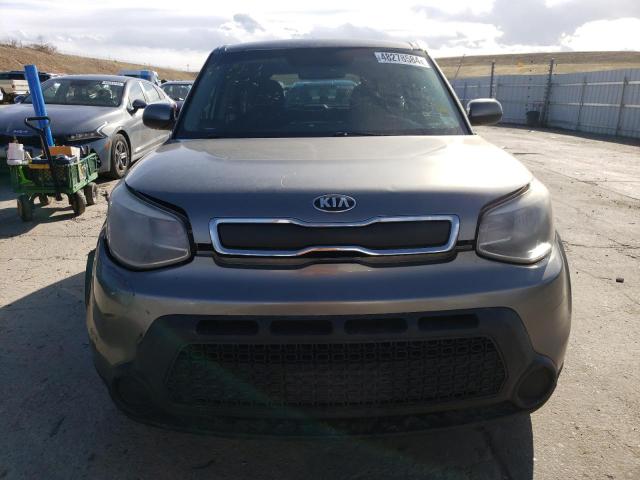 KNDJN2A24E7110842 - 2014 KIA SOUL GRAY photo 5