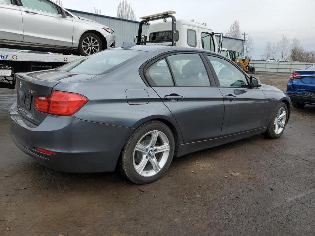 WBA3C1C58EK110594 - 2014 BMW 328 I SULEV GRAY photo 3