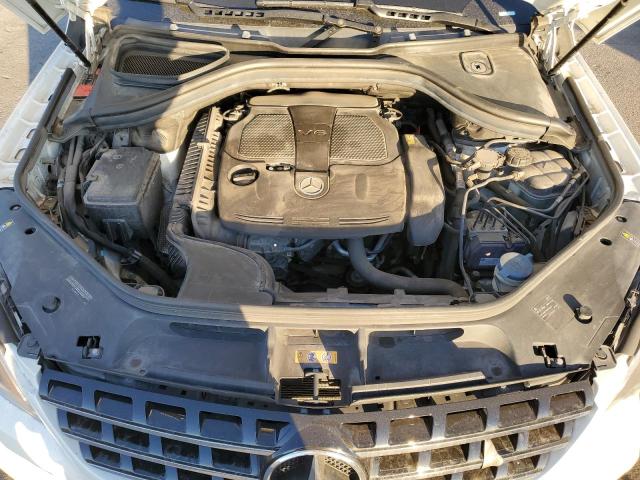 4JGDA5HB6DA207540 - 2013 MERCEDES-BENZ ML 350 4MATIC WHITE photo 12
