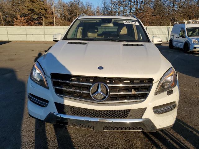 4JGDA5HB6DA207540 - 2013 MERCEDES-BENZ ML 350 4MATIC WHITE photo 5
