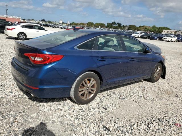 5NPE24AF2GH305216 - 2016 HYUNDAI SONATA SE BLUE photo 3