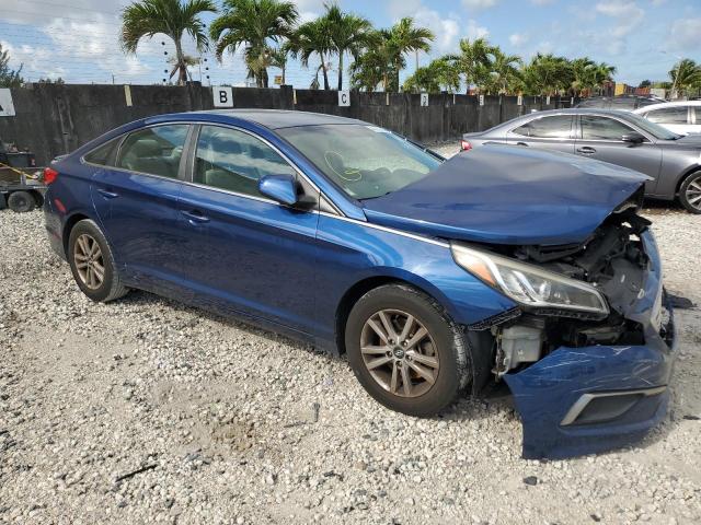 5NPE24AF2GH305216 - 2016 HYUNDAI SONATA SE BLUE photo 4