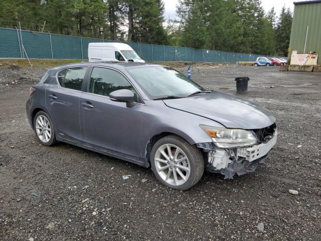 JTHKD5BH8D2148404 - 2013 LEXUS CT 200 GRAY photo 4