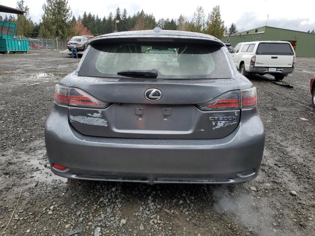 JTHKD5BH8D2148404 - 2013 LEXUS CT 200 GRAY photo 6