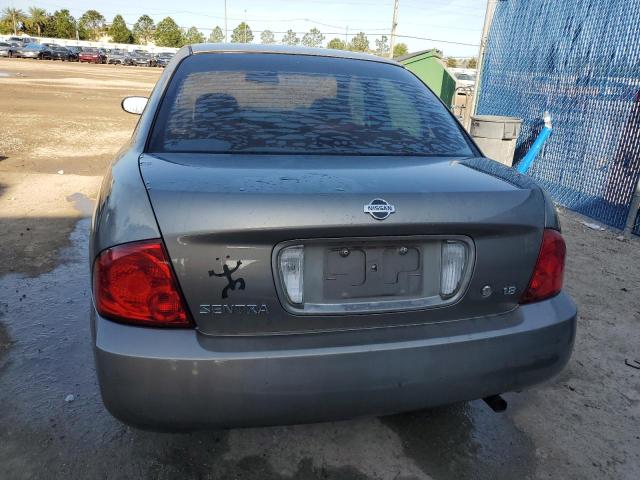 3N1CB51D54L863684 - 2004 NISSAN SENTRA 1.8 GRAY photo 6