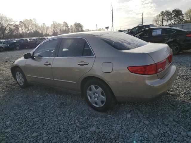 1HGCM56415A153112 - 2005 HONDA ACCORD LX GOLD photo 2