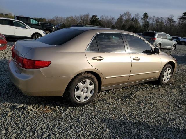 1HGCM56415A153112 - 2005 HONDA ACCORD LX GOLD photo 3