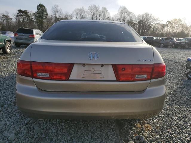 1HGCM56415A153112 - 2005 HONDA ACCORD LX GOLD photo 6