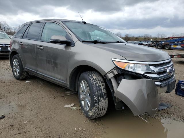 2FMDK4JC7EBB45548 - 2014 FORD EDGE SEL GRAY photo 4