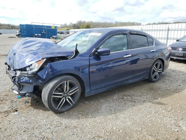 1HGCR2F1XHA288258 - 2017 HONDA ACCORD SPORT SPECIAL EDITION BLUE photo 1