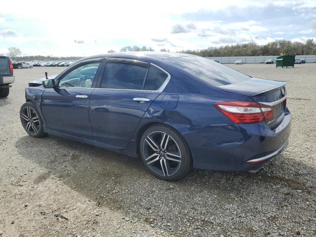 1HGCR2F1XHA288258 - 2017 HONDA ACCORD SPORT SPECIAL EDITION BLUE photo 2