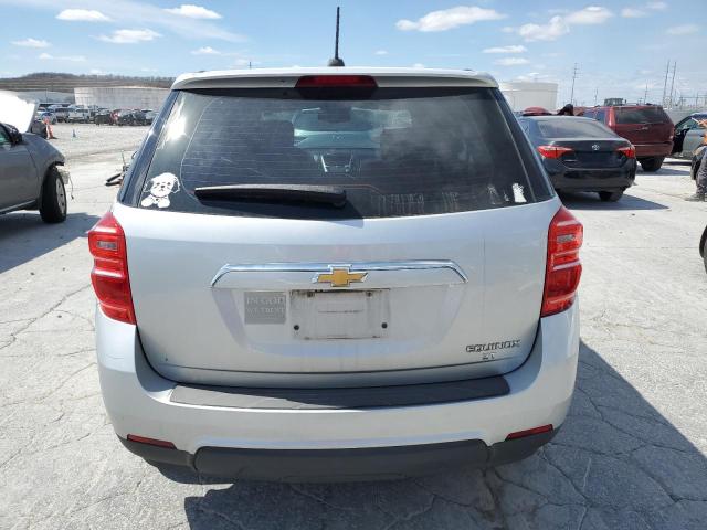 2GNALBEK3G1162132 - 2016 CHEVROLET EQUINOX LS SILVER photo 6