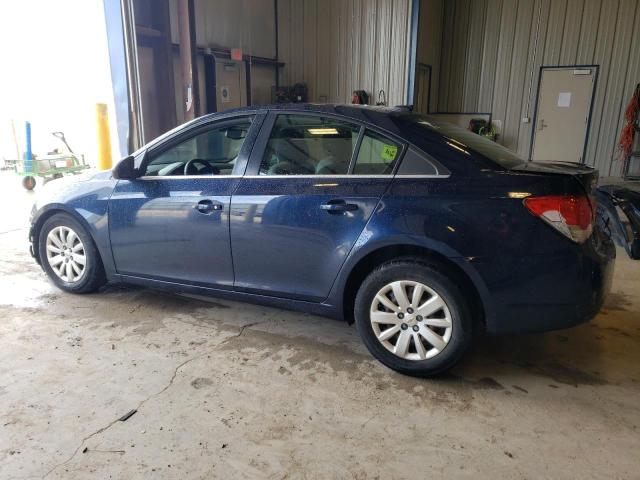 1G1PC5SH8B7133291 - 2011 CHEVROLET CRUZE LS BLUE photo 2