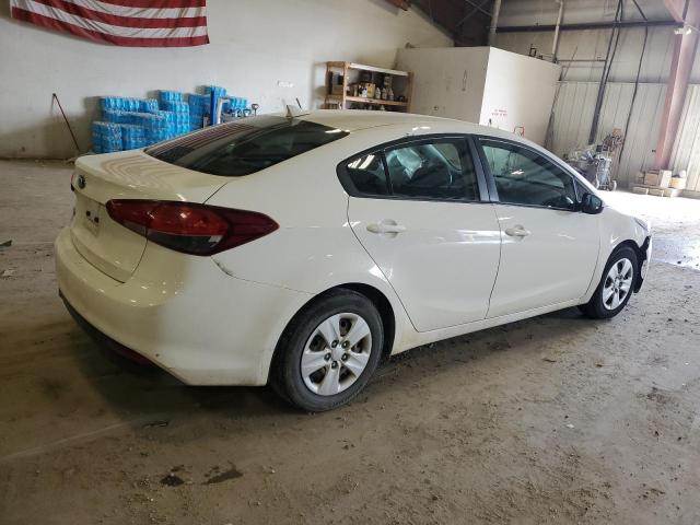 3KPFK4A7XHE073841 - 2017 KIA FORTE LX WHITE photo 3