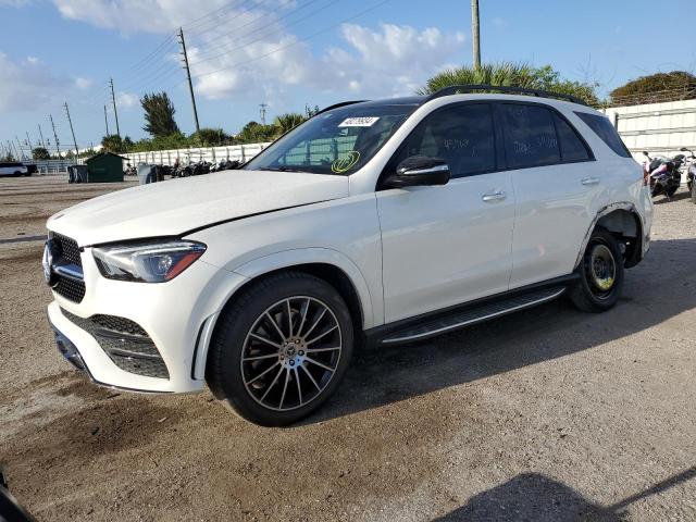 4JGFB5KB7LA158216 - 2020 MERCEDES-BENZ GLE 450 4MATIC WHITE photo 1