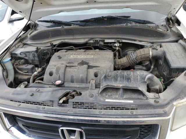 5FPYK1F26AB004964 - 2010 HONDA RIDGELINE RT WHITE photo 12