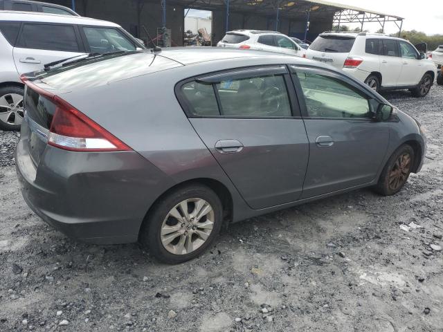 JHMZE2H72DS001858 - 2013 HONDA INSIGHT EX GRAY photo 3