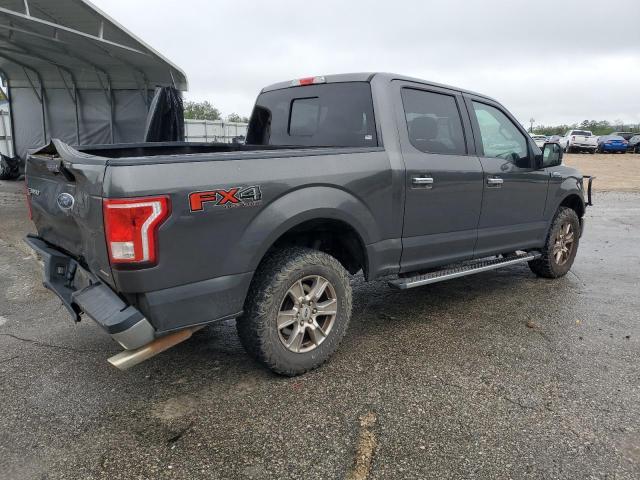 1FTEW1EF9GFA42956 - 2016 FORD F150 SUPERCREW GRAY photo 3