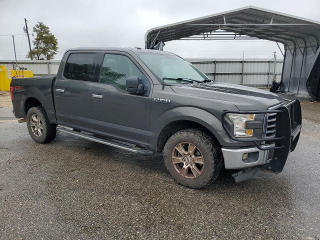 1FTEW1EF9GFA42956 - 2016 FORD F150 SUPERCREW GRAY photo 4