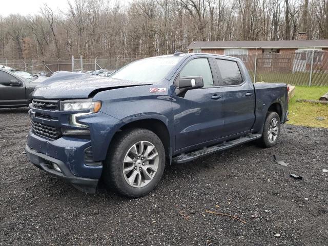 1GCUYEET1MZ138755 - 2021 CHEVROLET SILVERADO K1500 RST BLUE photo 1