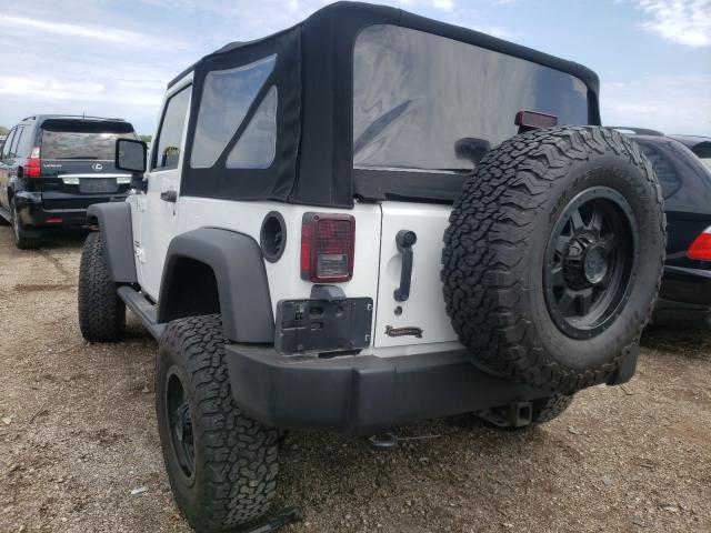 1C4AJWAG5CL278539 - 2012 JEEP WRANGLER SPORT WHITE photo 3